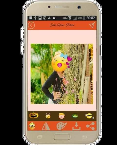Camera Editor Emoji скриншот 3