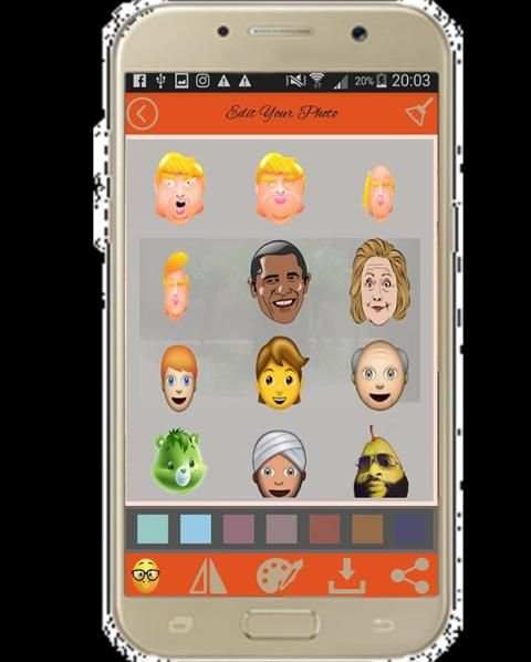 Camera Editor Emoji скриншот 1