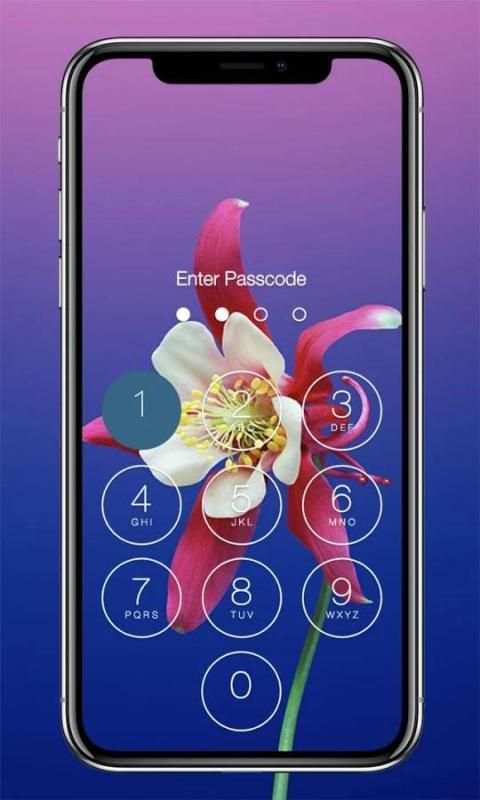 Phone X Lock Screen скриншот 3