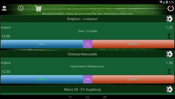 BestBets screenshot 2