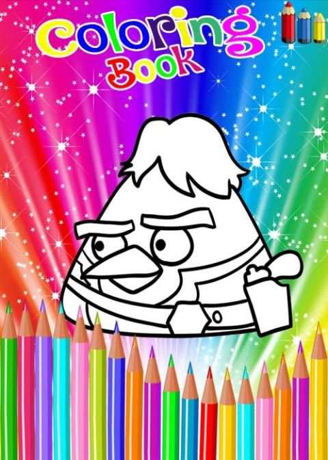 Coloring Book For Angry Birds Games screenshot 3