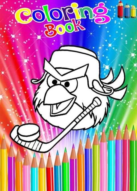 Coloring Book For Angry Birds Games screenshot 1