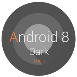 Dark Oreo EMUI 5 Theme