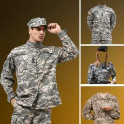 US Army and commando uniform Photo Suit Editor