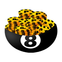 coins 8 ball pool free icon