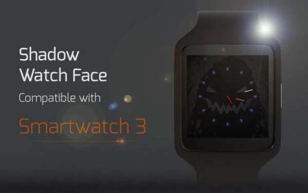Shadow Watch Face скриншот 1