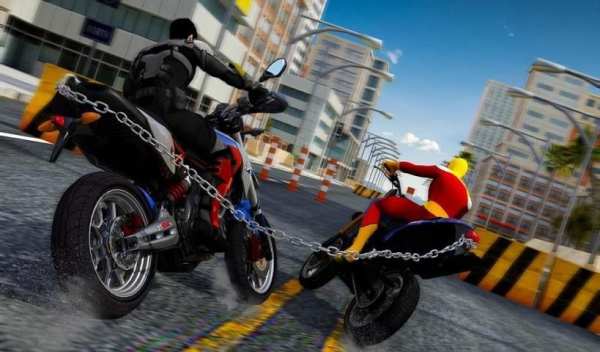 Chained Bike Racing: Extreme Moto Stunts 3D screenshot 5