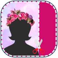 Flower Crown Photo Montage Editor on 9Apps