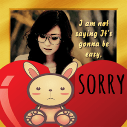 I Am Sorry Photo Frame To Make Photo Collage иконка