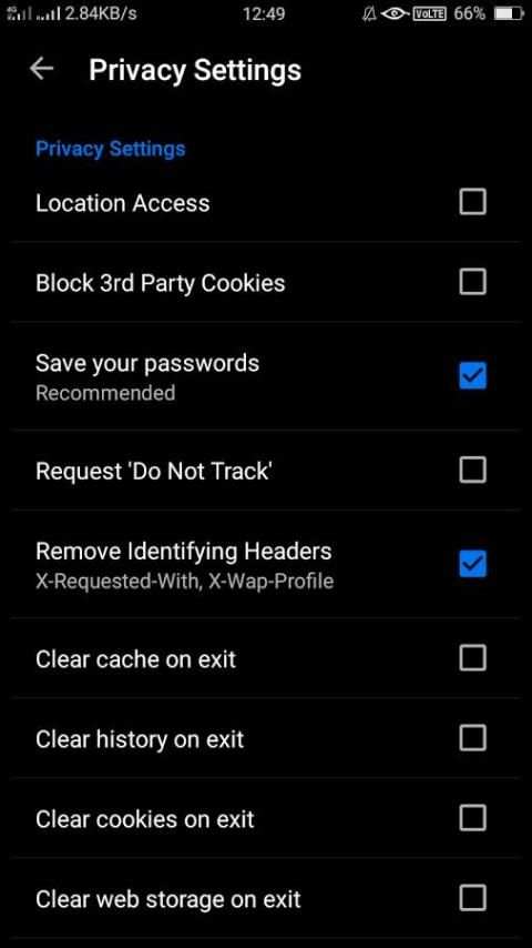 Proxy Browser screenshot 3