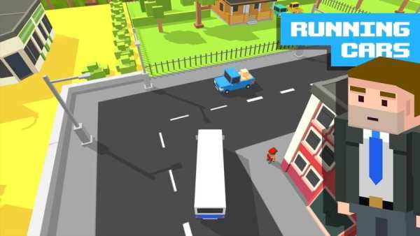 Bus Blocky скриншот 5