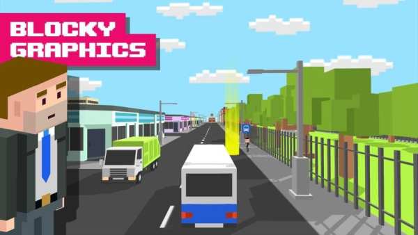 Bus Blocky скриншот 6