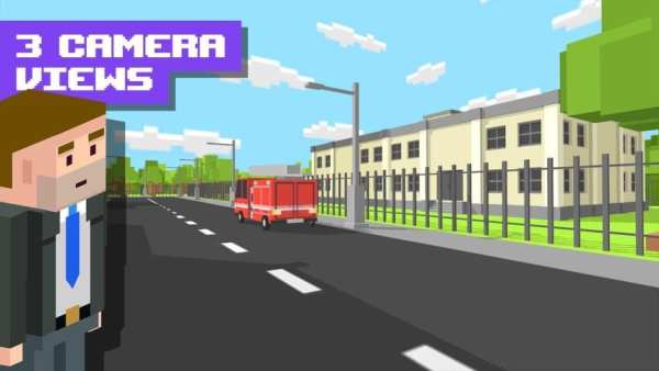 Bus Blocky screenshot 2