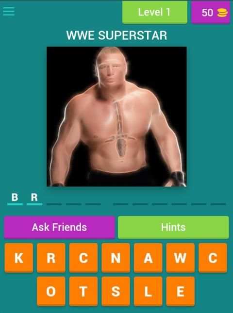 Guess The WWE Superstar 2017 screenshot 3