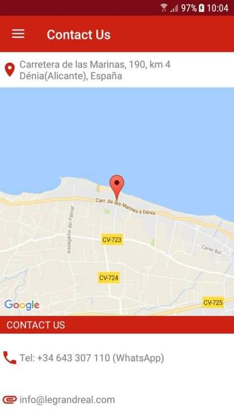 LeGrand Real Estate in Denia, Spain screenshot 1