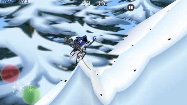 Snowmobile Hill Racing скриншот 10