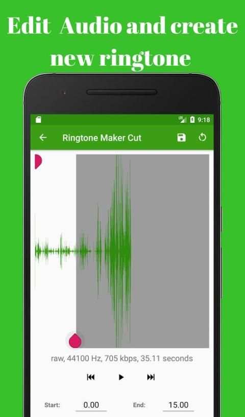 Ringtone Maker Cut:Ringtone Cutter,Mp3 Edit,Audio screenshot 4