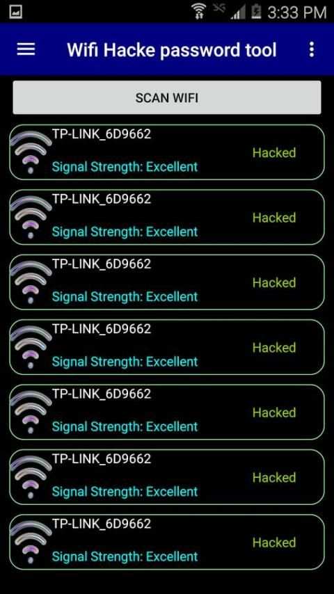 WIFI HACK PASSWORD TOOL PRO PRANK скриншот 1