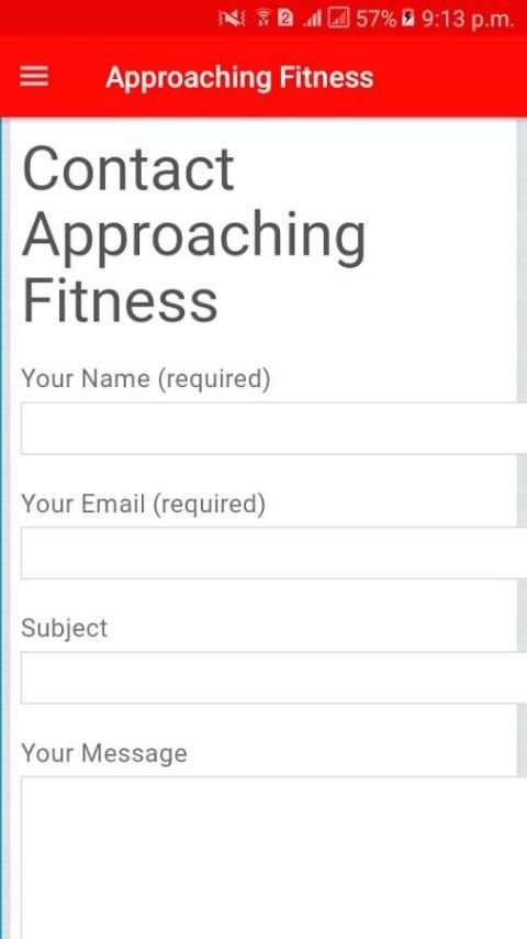 Approaching Fitness screenshot 1
