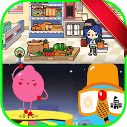 free Toca boca life tea Party guide icon