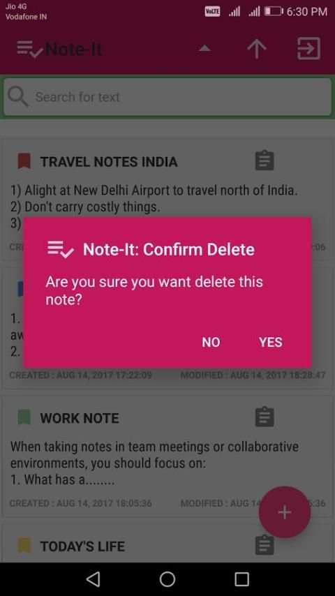 Note-It स्क्रीनशॉट 8