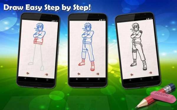 Drawing Lessons Naruto screenshot 1