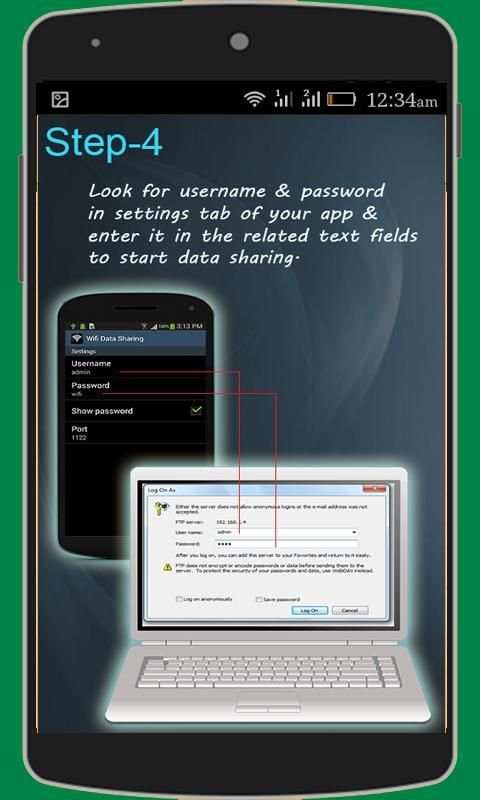 Wifi Data Sharing 1 تصوير الشاشة