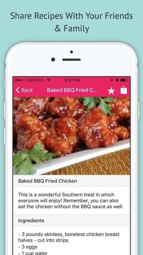 Chicken Recipes - Offline screenshot 1