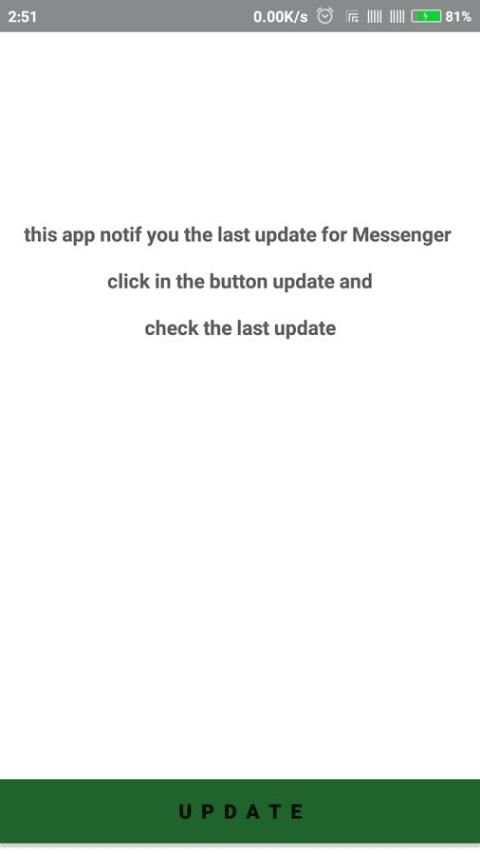 Update For Messenger screenshot 3