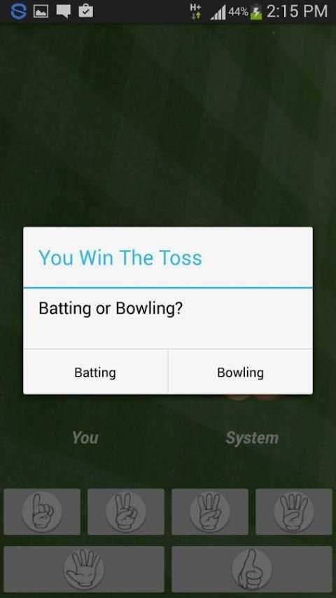 Hand Cricket Battle स्क्रीनशॉट 3