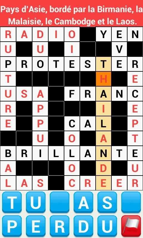 Mots Fléchés en Français screenshot 5