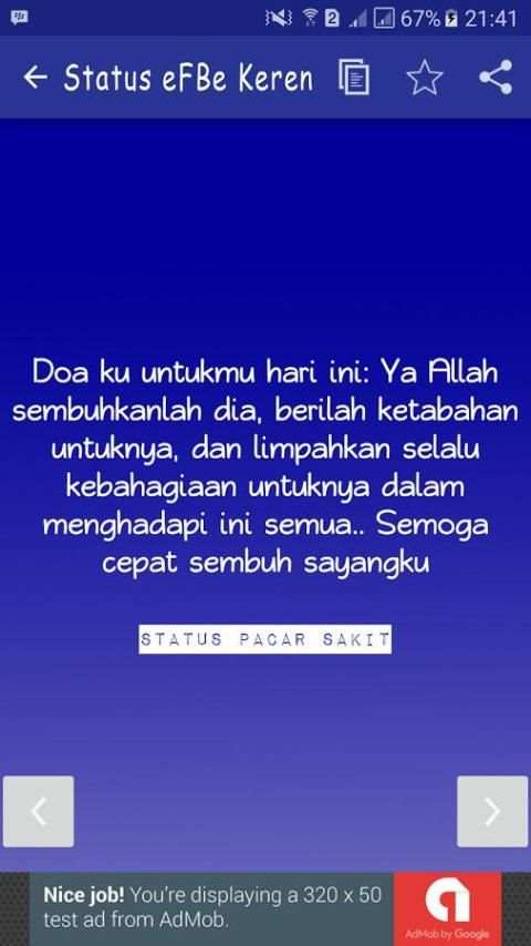 Status eFBe Keren Kekinian screenshot 7