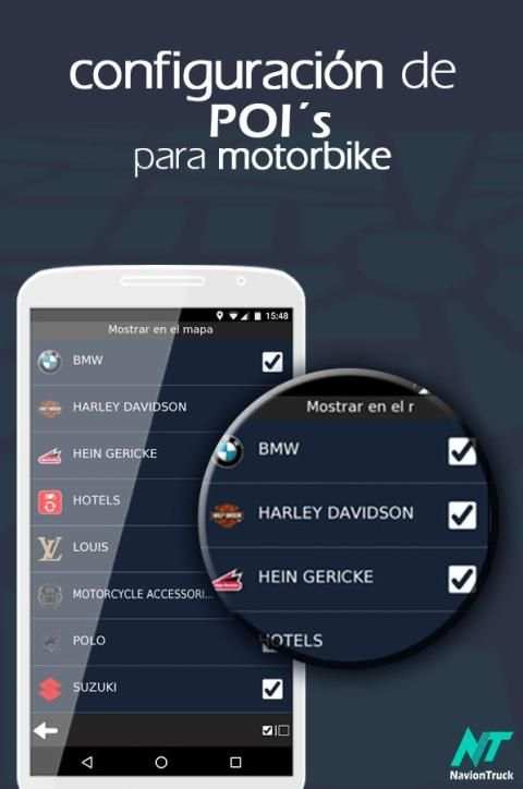 Navegador GPS Moto скриншот 14