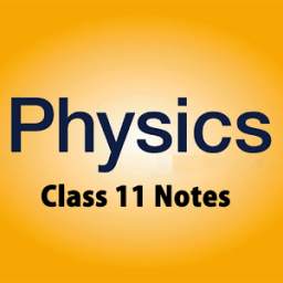 Physics Notes for Class 11