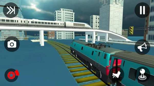 Aqua Water Train Driving Simulator screenshot 2