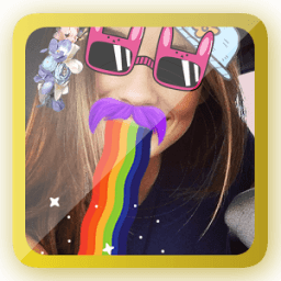 Photo Editor Snap Pic Sticker أيقونة