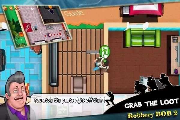 Best Robbery Bob 2 Trick скриншот 4