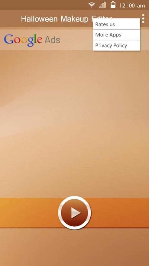 Halloween Makeup Editor 2 تصوير الشاشة