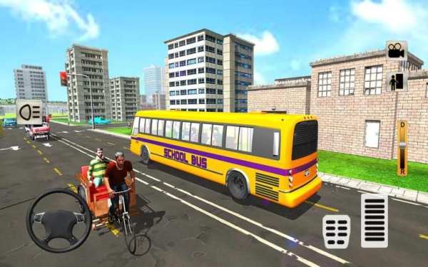 Modern City School Coach Bus Driving Simulator 17 screenshot 9