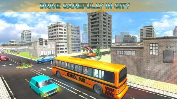 Modern City School Coach Bus Driving Simulator 17 screenshot 1