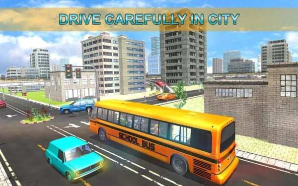 Modern City School Coach Bus Driving Simulator 17 screenshot 8