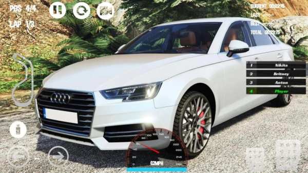 Car Racing Audi Game скриншот 4