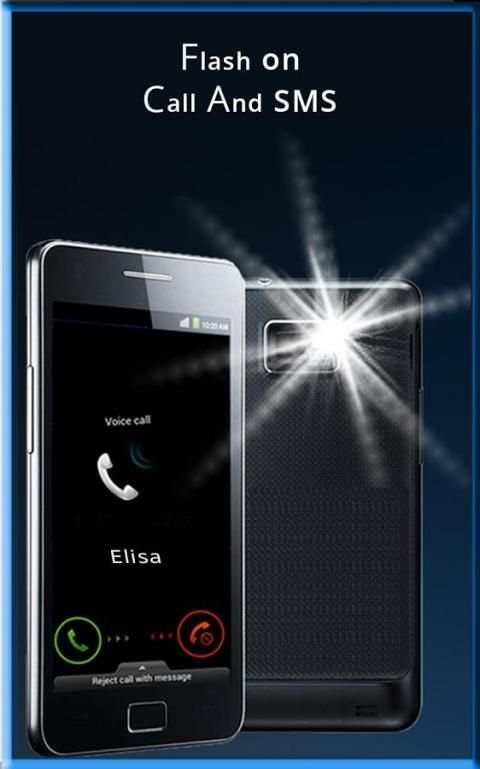 FlashLight Alerts on Call - Flash On call and SMS screenshot 4