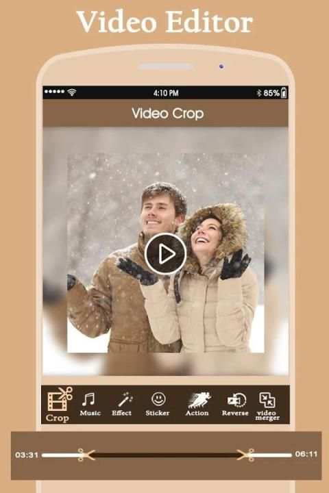 Video Editor : Video Cut, Merge, Slow Mo., Reverse screenshot 4