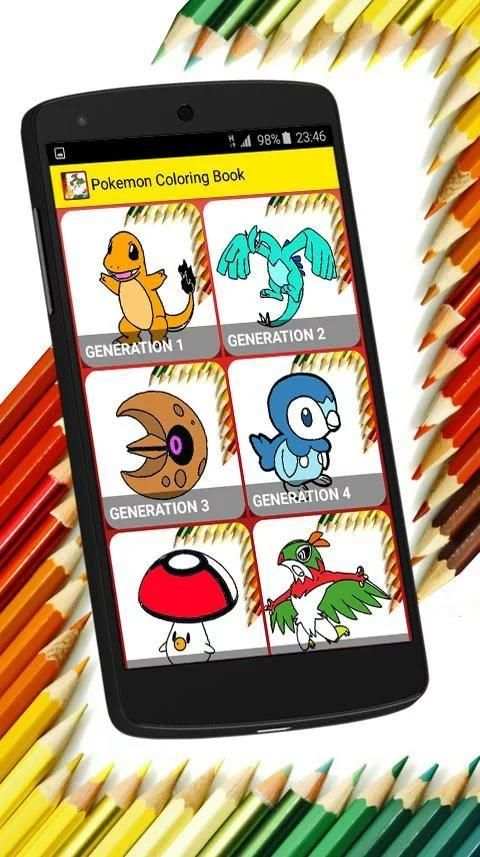 Coloring Book for Pokemo Monsters screenshot 7