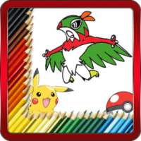 Coloring Book for Pokemo Monsters