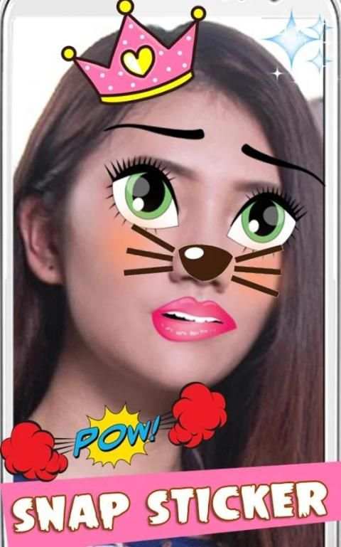 Snap Camera Love – Face Editor скриншот 2