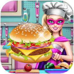 Princess Power Burger Cooking иконка