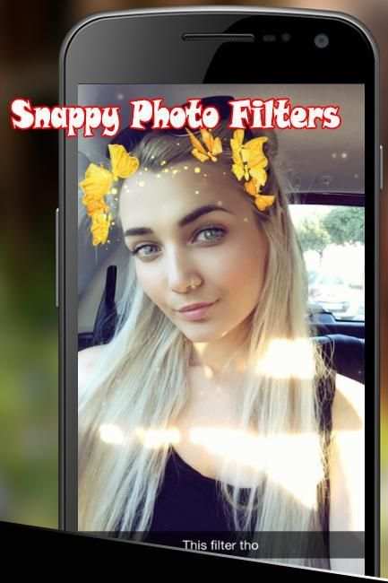 Snap Photo Filters And Stickers ♥ screenshot 1