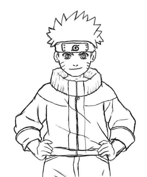 How To Draw Naruto Easy screenshot 1